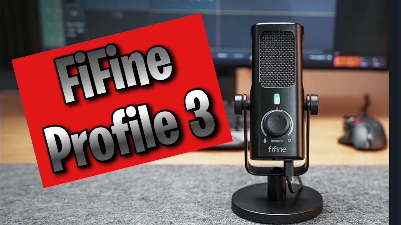 FIFINE AMPLITANK PROFILE 3  | FIFINE MICROPHONES | INEXPENSIVE USB MICROPHONE