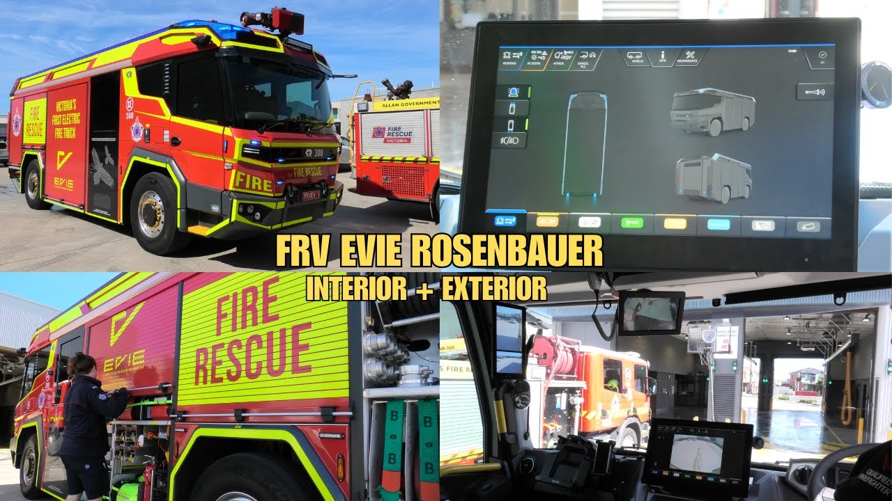 FRV Electric Rosenbauer (EVIE) – Interior, Exterior & Sirens