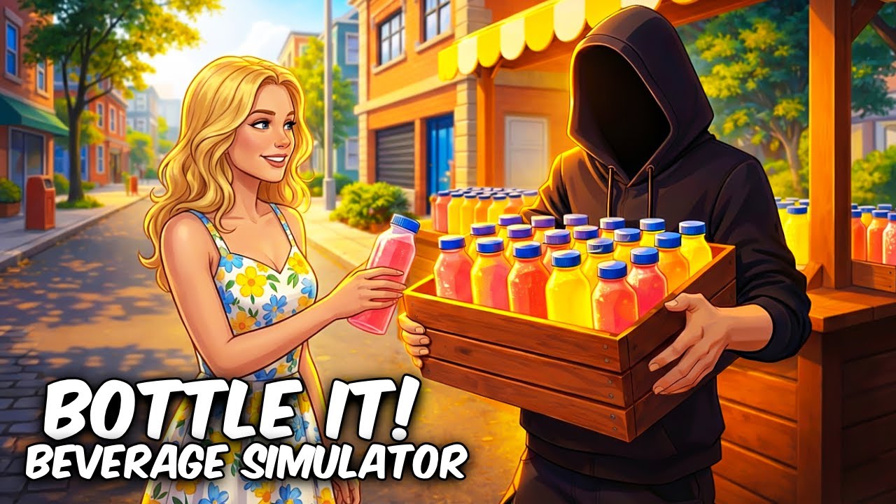 Bottle & Sell Your Own Drinks In This NEW Simulator...