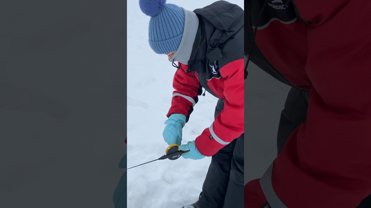 Lapland ice fishing near Rovaniemi #lapland #finland #fishing #snow #rovaniemi