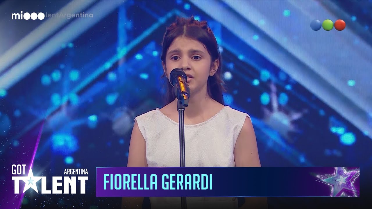 Fiorella Gerardi - Cantante lírica de 11 años | Audiciones | Got Talent Argentina 2023
