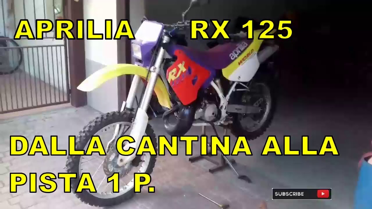 aprilia rx 125 2t 1992 .Dalla Cantina alla pista 1p.