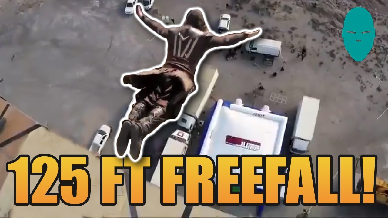 Assassin's Creed Movie 125 Ft Freefall BTS | Damien Walters