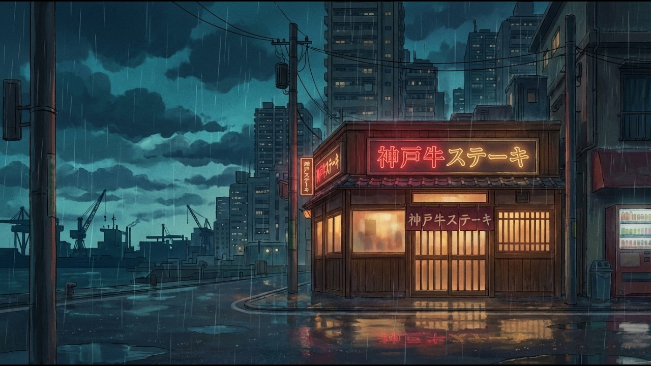 Everything Feels Distant ☁️ Tranquil Lofi Music Rain | Gentle Sounds to Calm the Overthinking Mind