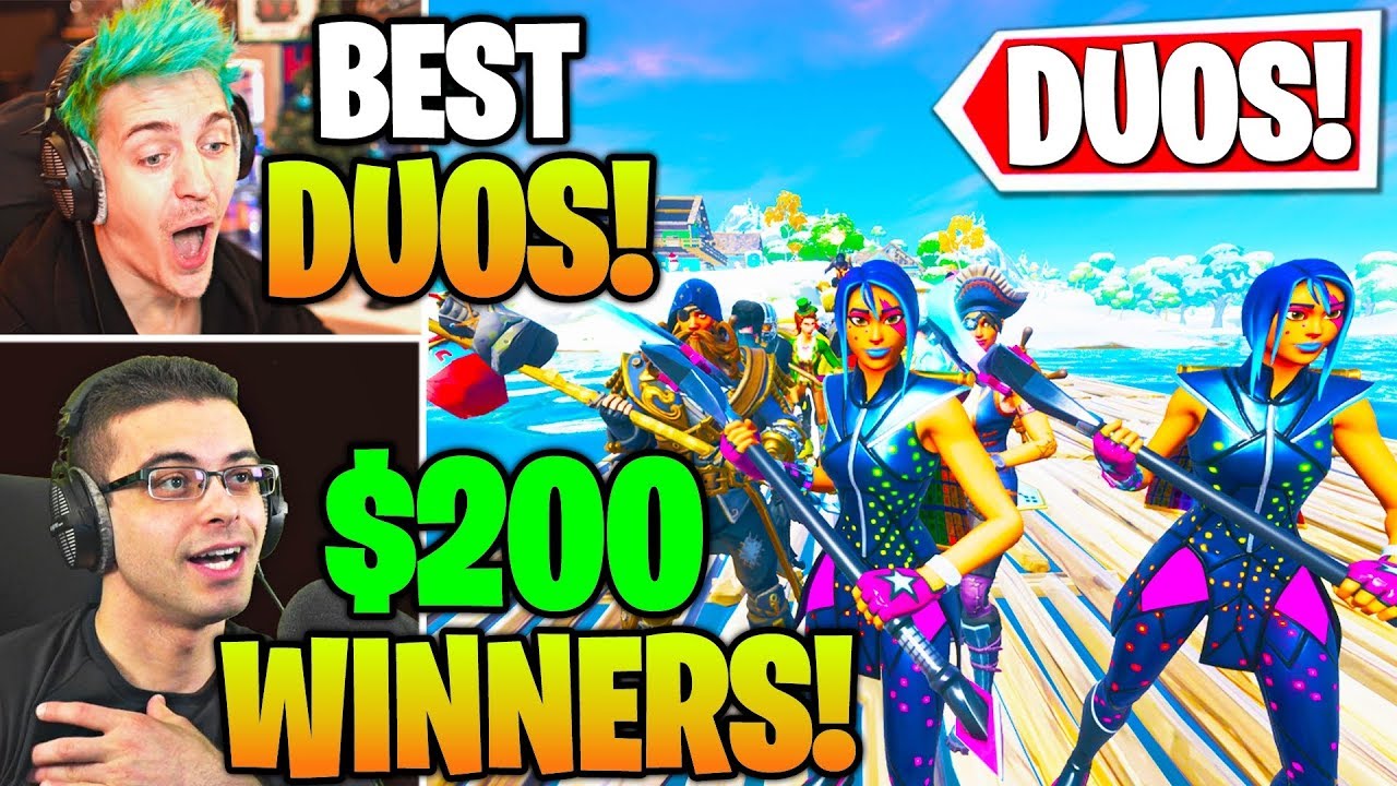 Streamers Host CRAZIEST Duo SKIN & EMOTE Contest! (Fortnite)