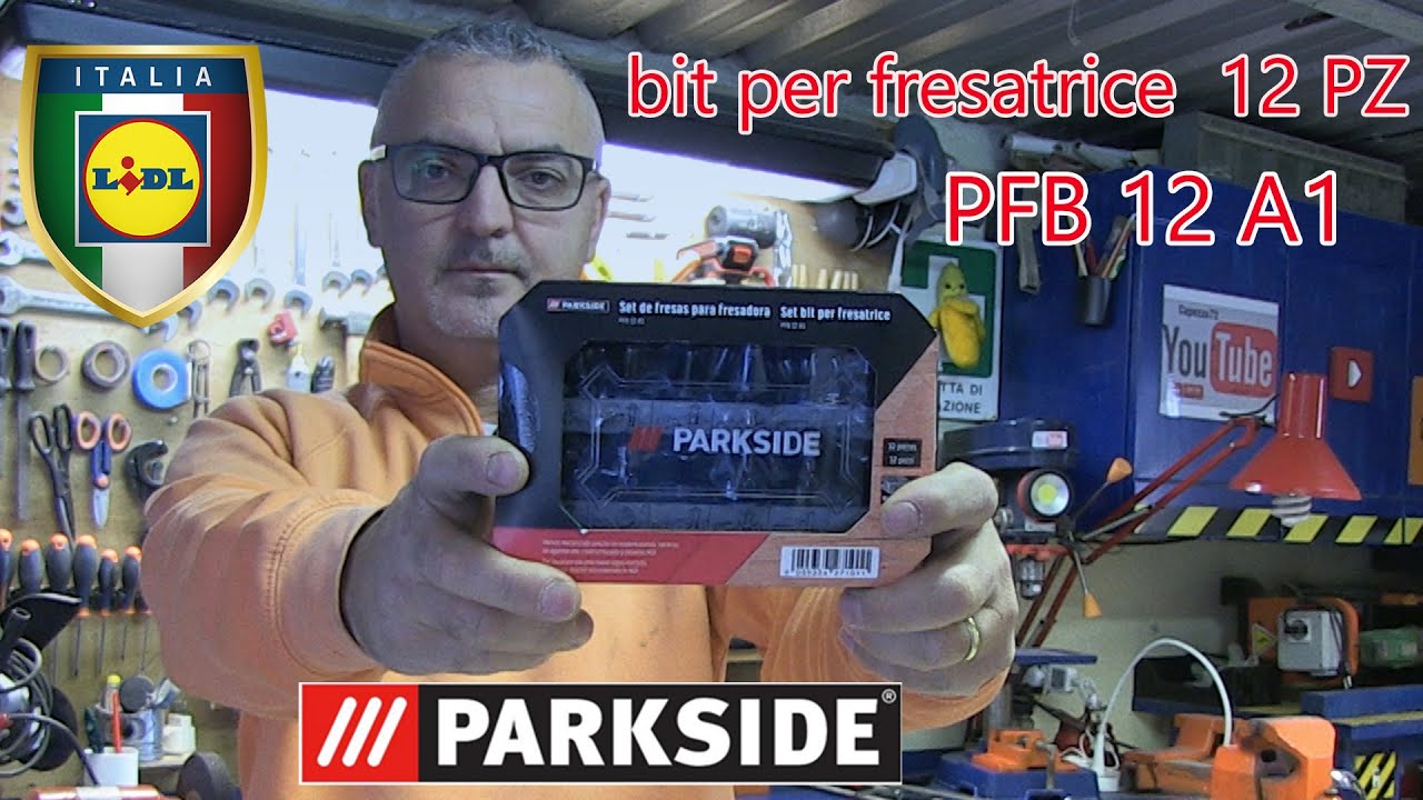 kit frese PARKSIDE    PFB 12 A1