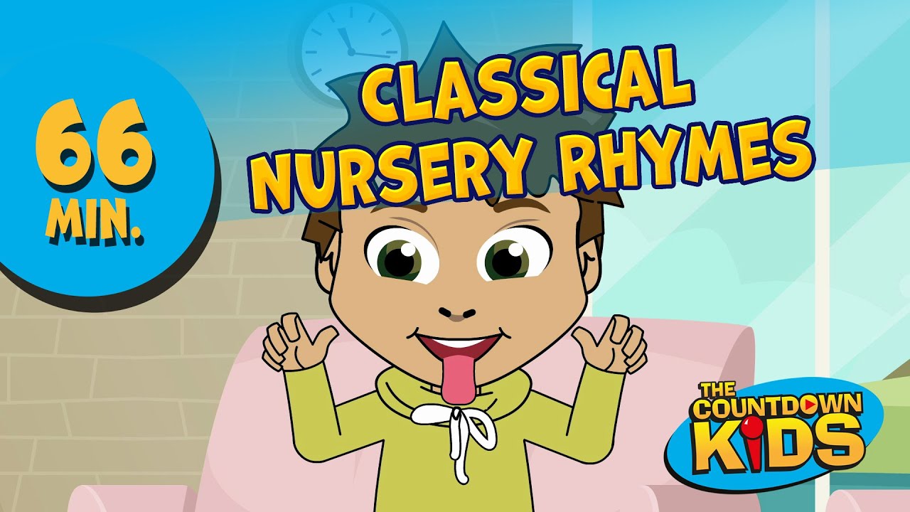 66 Minutes Classic Nursery Rhymes - The Countdown Kids | Kids Songs | Lyrics Video