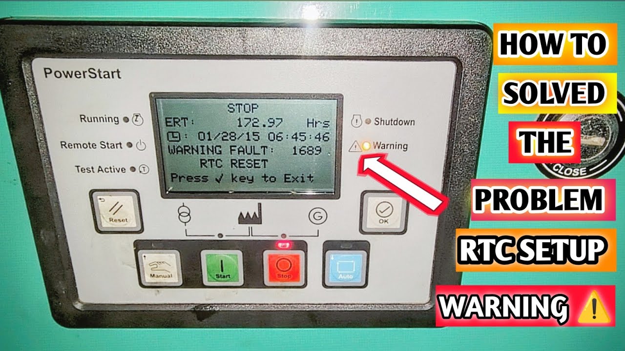 RTC power start controller alarm || how to solve RTC reset alarm @techpradeep65 