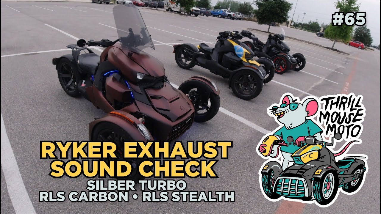 Can-Am Ryker Sound Check - We FINALLY Hear a Silber Turbo Exhaust! 😮