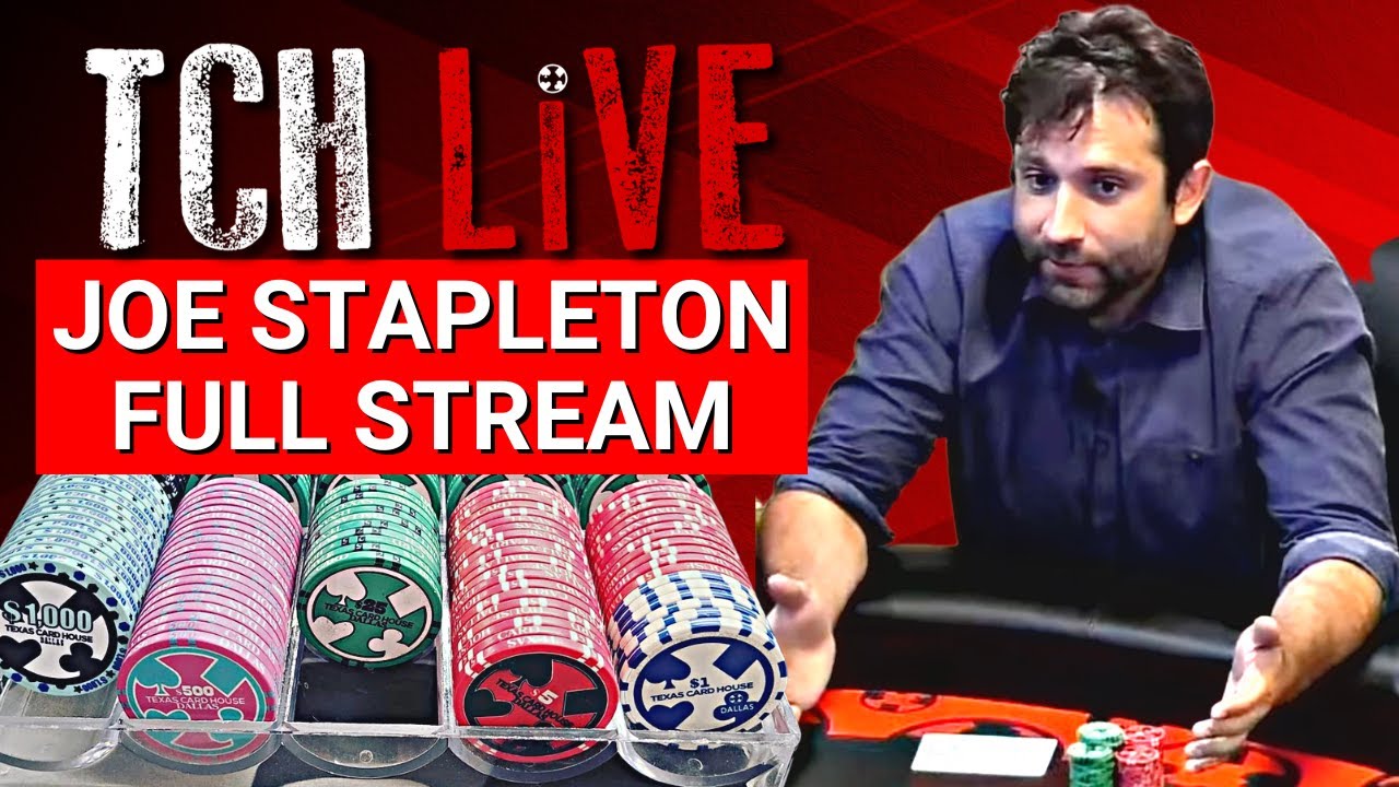 Joe Stapleton plays w/Jeff Platt, Next Gen Poker Frankie, Hayley | TCH LIVE Dallas