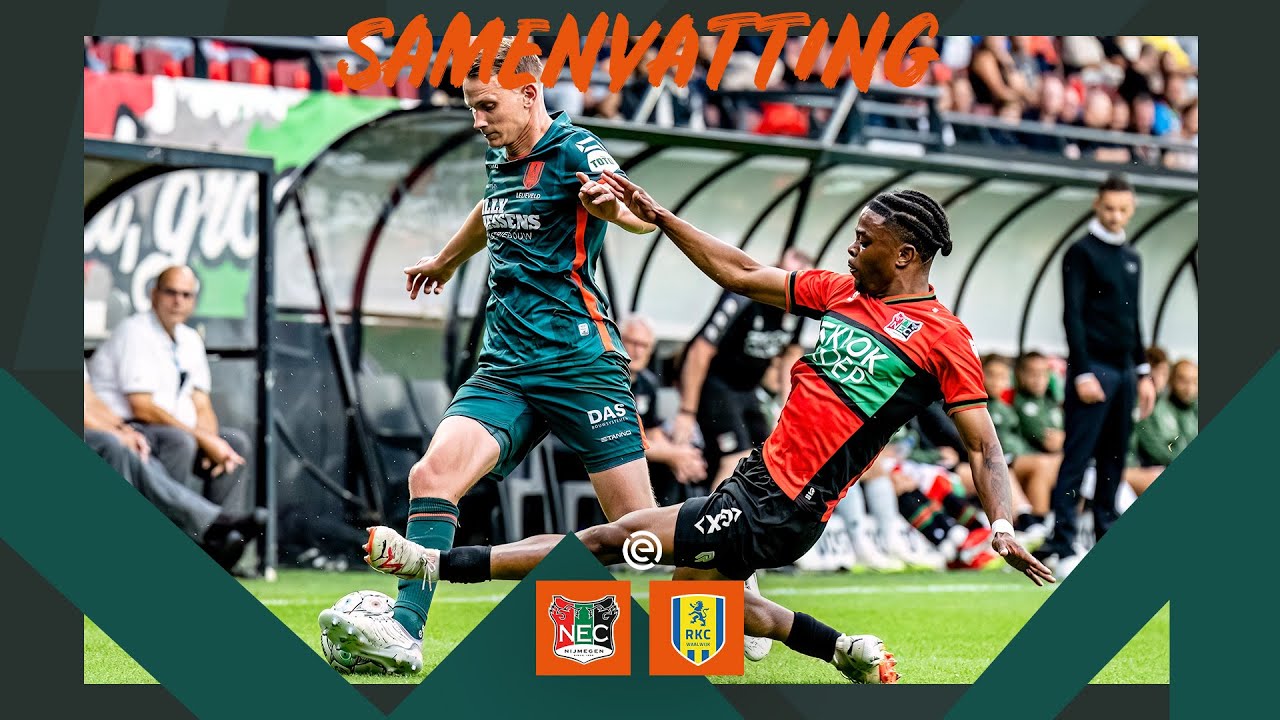 Strijdend RKC krijgt te weinig | Samenvatting NEC Nijmegen - RKC Waalwijk
