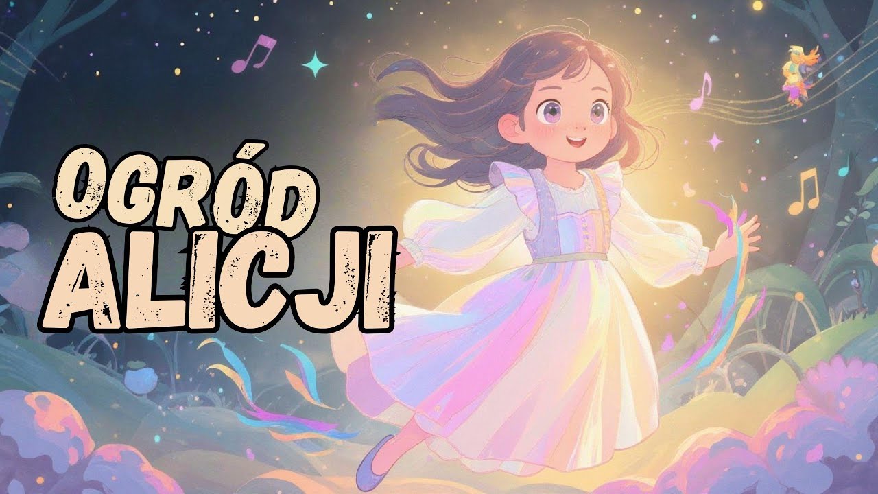 🗝️ OGRÓD ALICJI - Magiczna Piosenka o Wyobraźni i Marzeniach ✨ Piosenka dla dzieci 🌈 Śpiewaj z nami