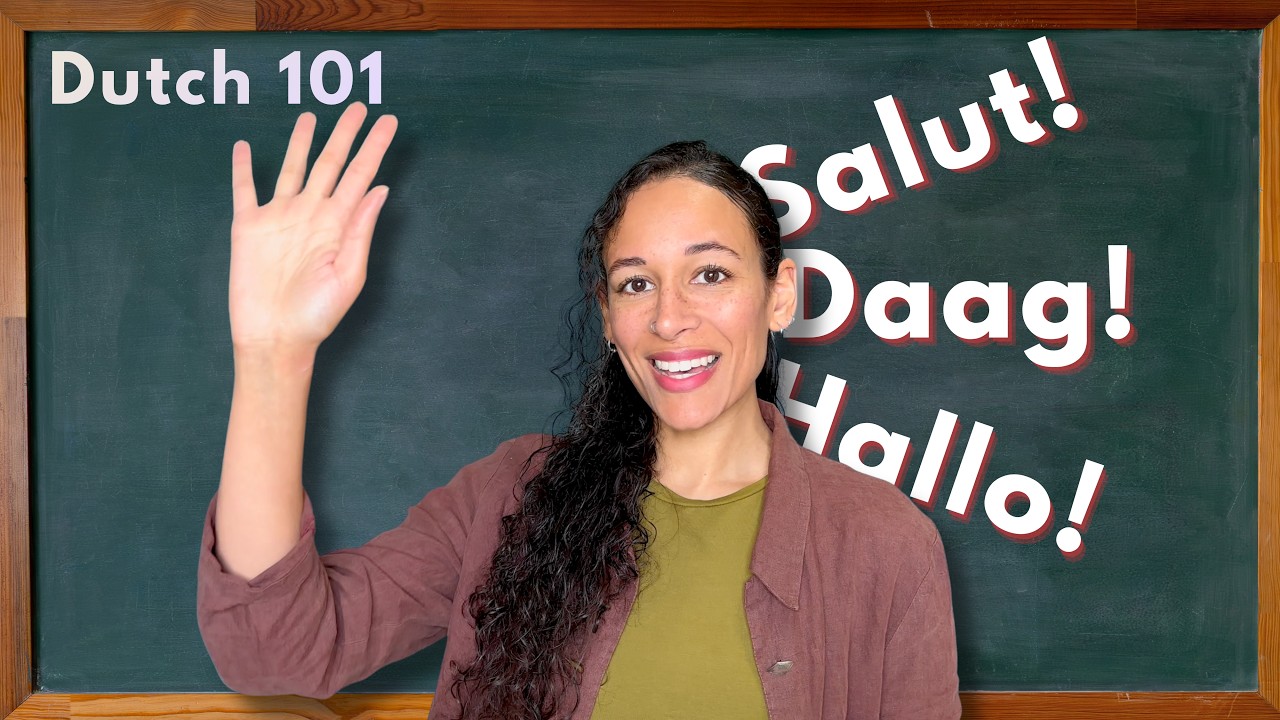 ⏱️ DUTCH in 4 MINUTES: How to greet people in Dutch! 🇧🇪🇳🇱