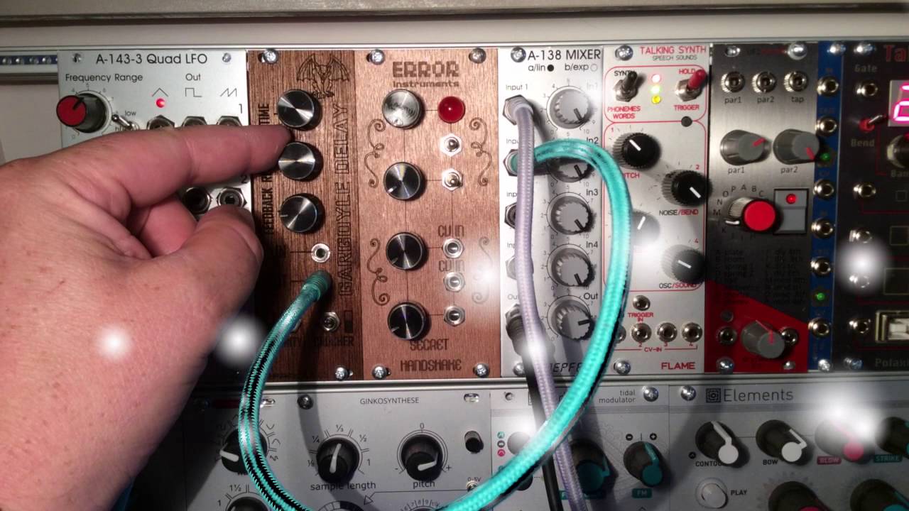 Gargoyle Delay &ndash; eurorack module
