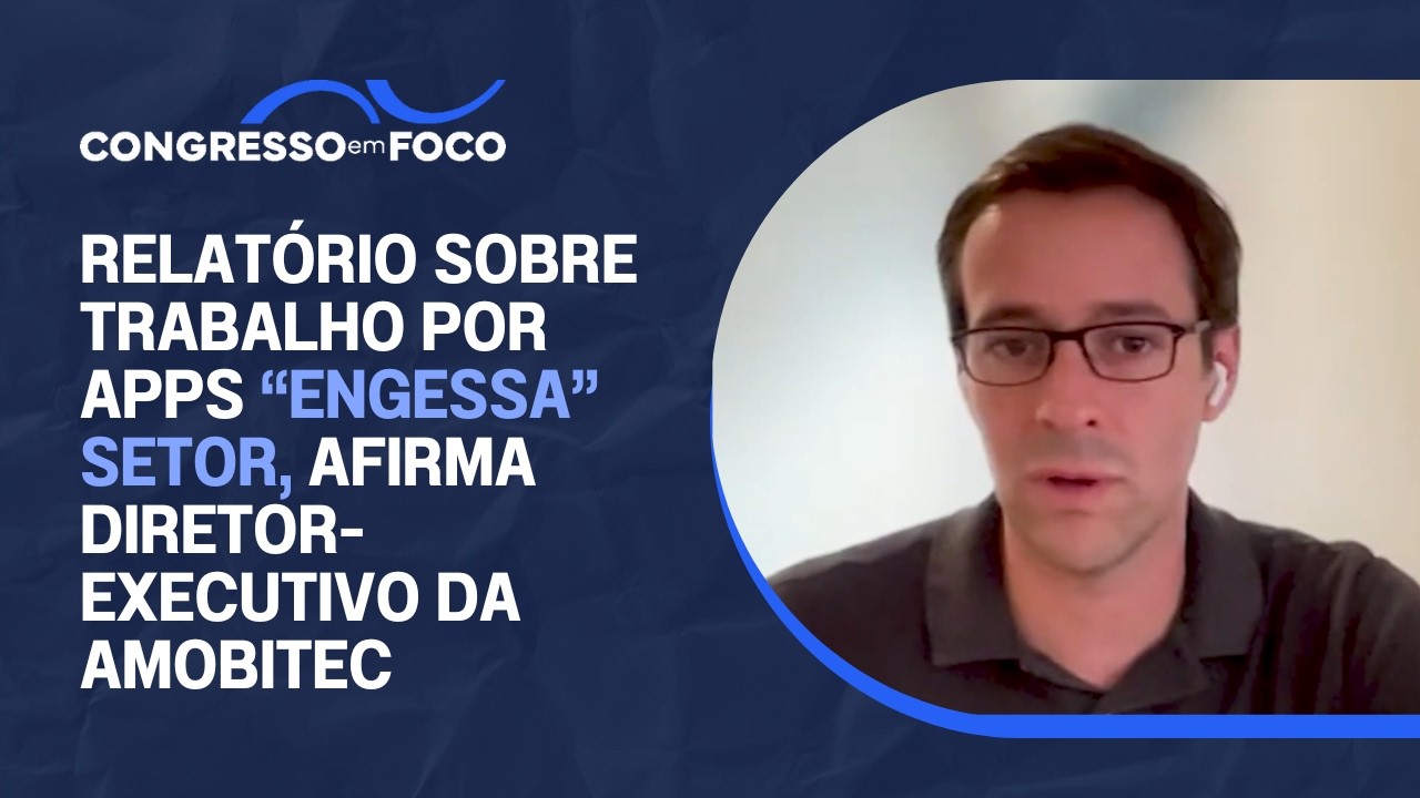 Relatório sobre trabalho por apps “engessa” setor, afirma diretor-executivo da Amobitec
