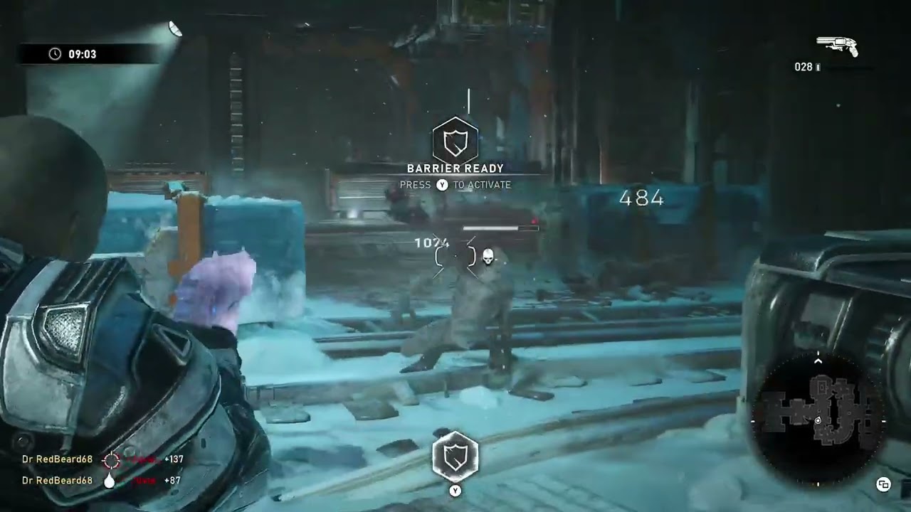 Gears 5 Master Escape: The Warren (solo) Boltok and Lethal Barrier