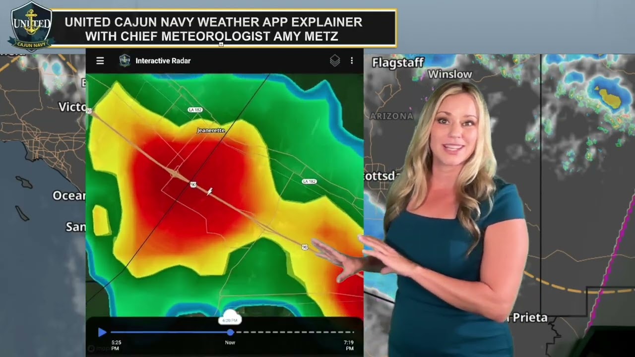United Cajun Navy Forecast August 25