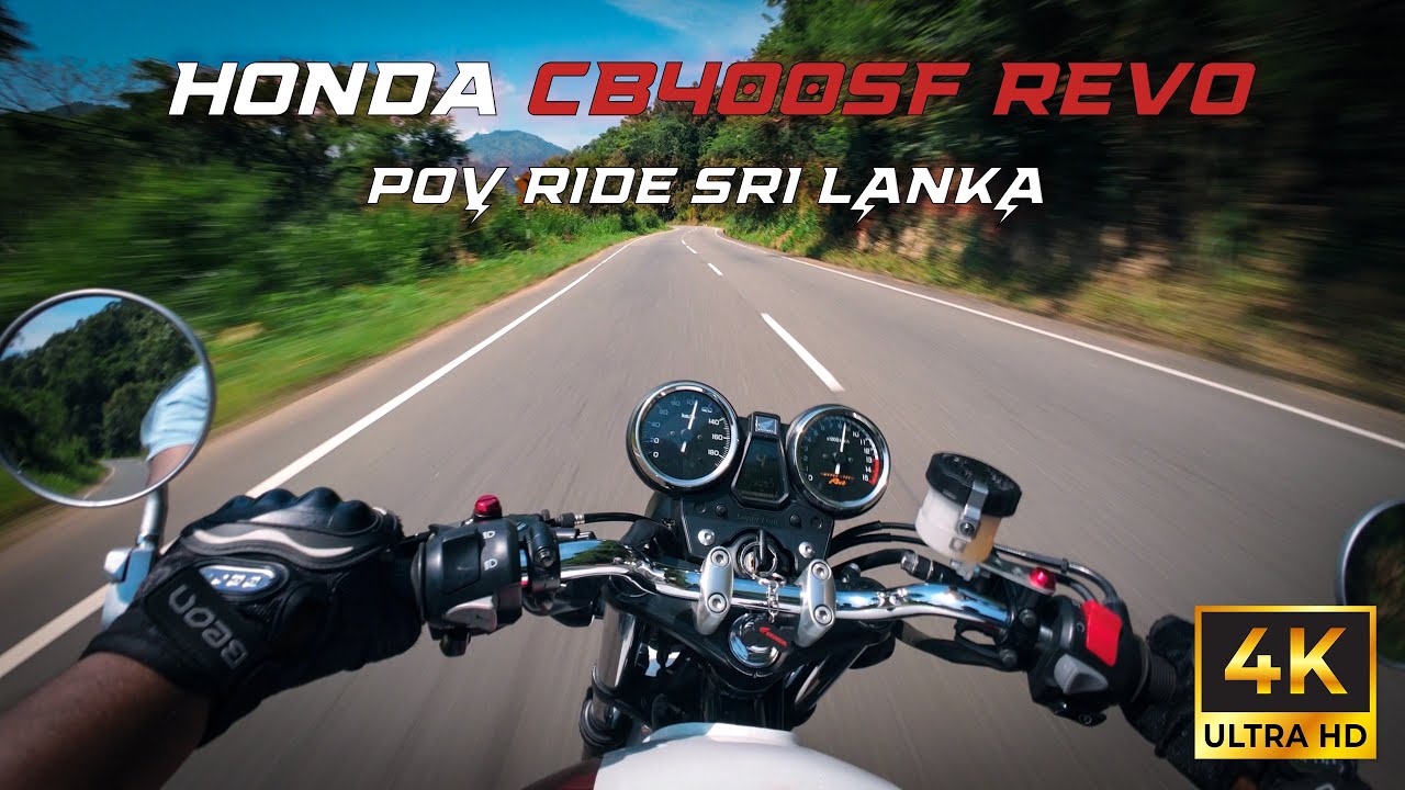 POV Ride | Mahiyanganaya -  Badulla Road 🌿 | Honda CB4 Sri Lanka