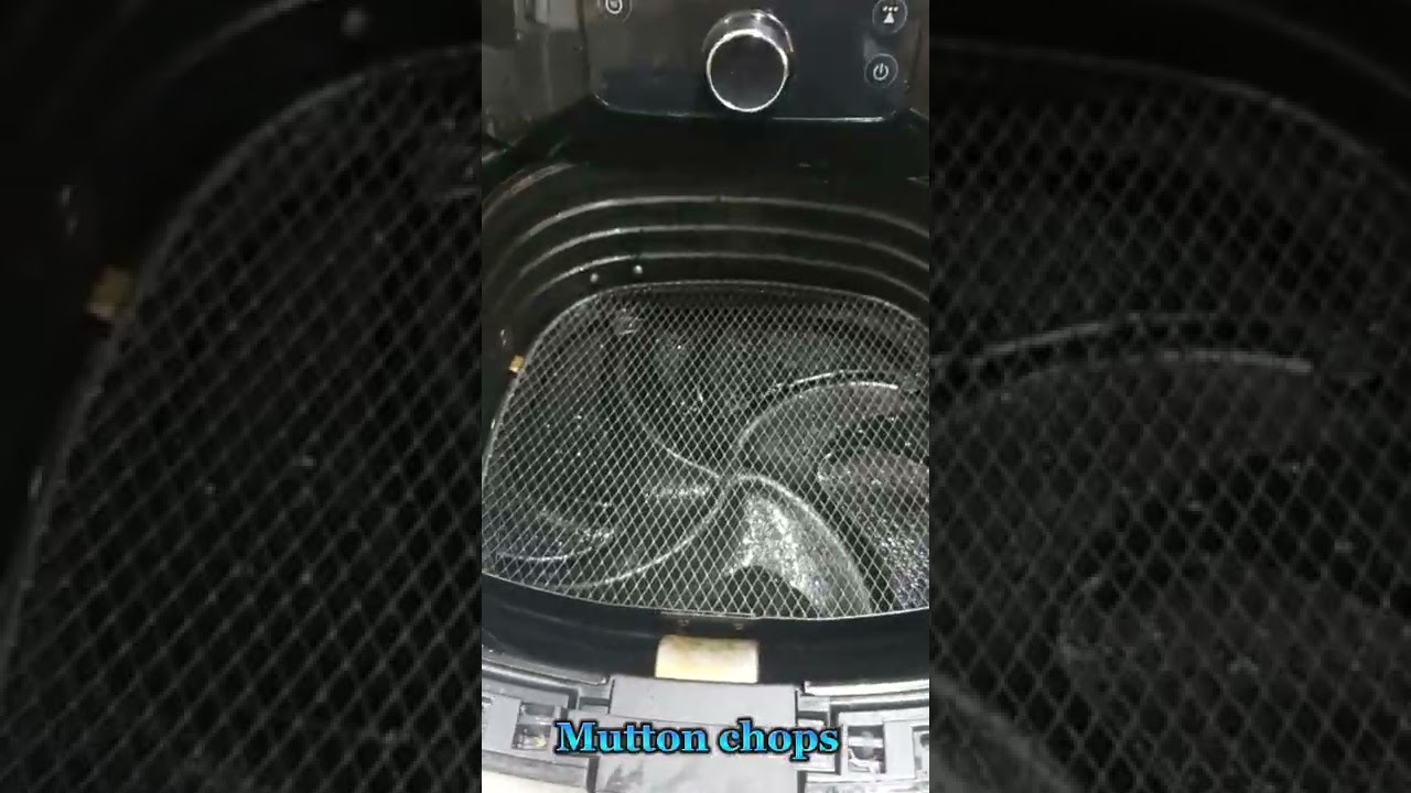 Air fryer Mutton chops in 10minutes