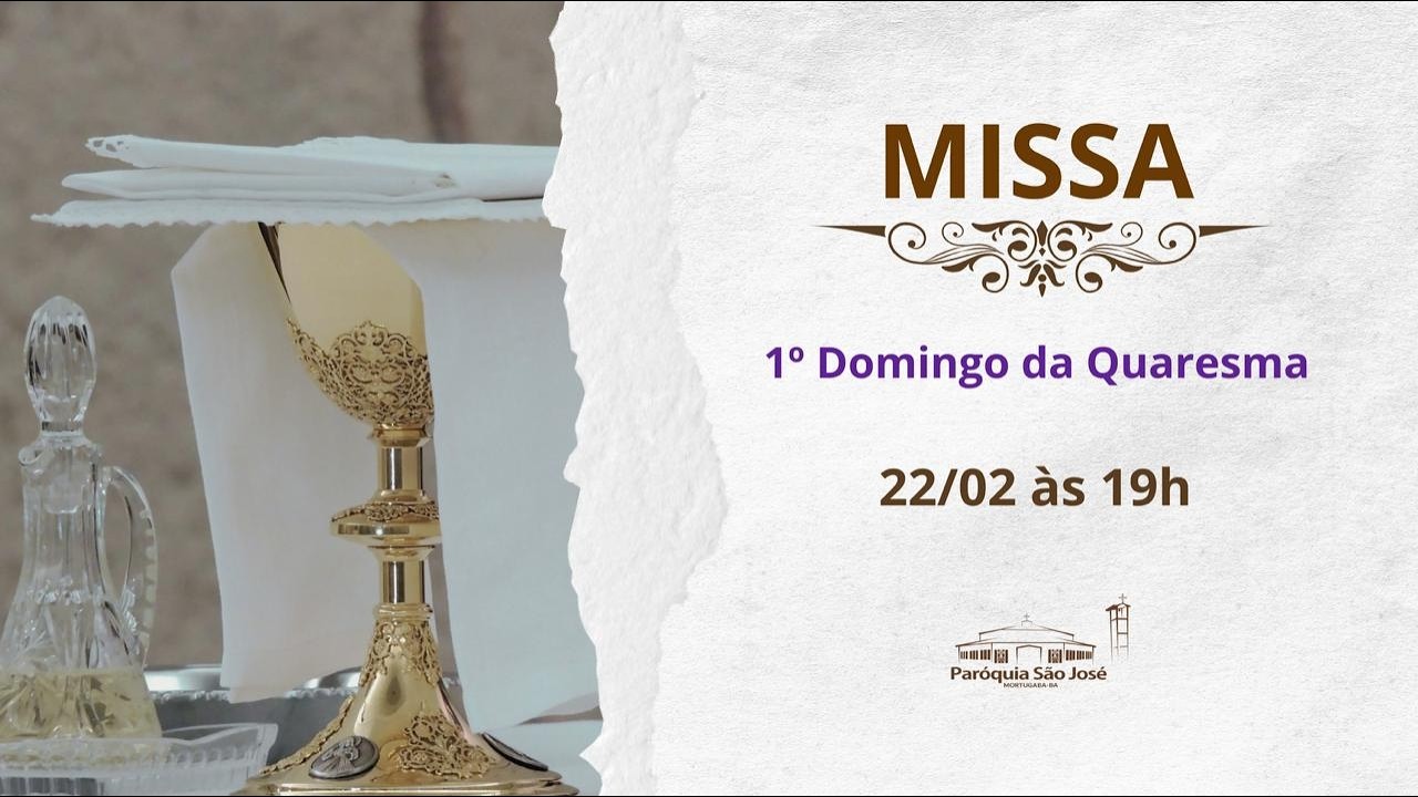 1º Domingo da Quaresma