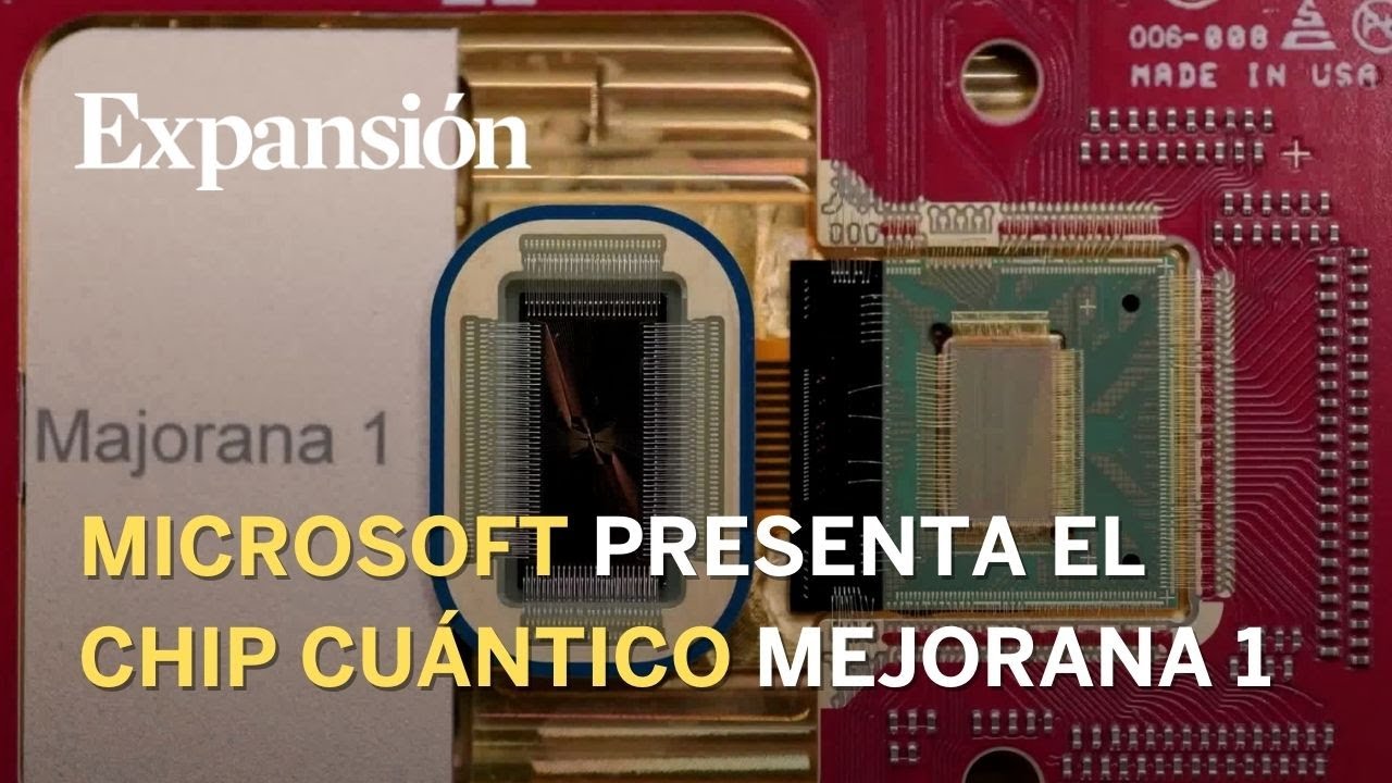 Microsoft crea un chip cu&aacute;ntico a partir de 