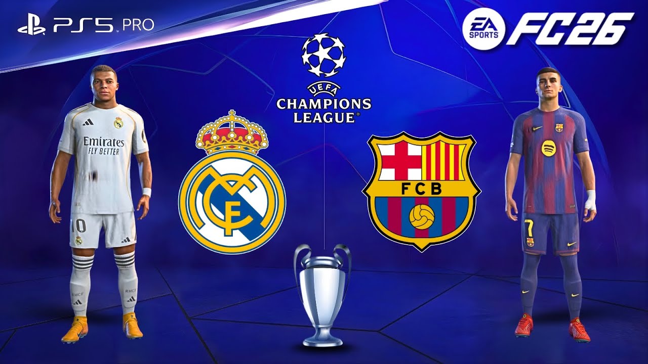 FC 26 | Real Madrid vs Barcelona | UCL Final 2026 Showdown | Kylian Mbapp&eacute; vs Toni Fern&aacute;ndez