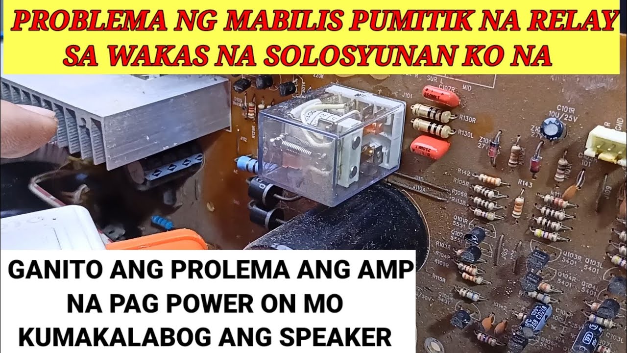 KONZERT AV-502A || mabilis pumitik ang relay