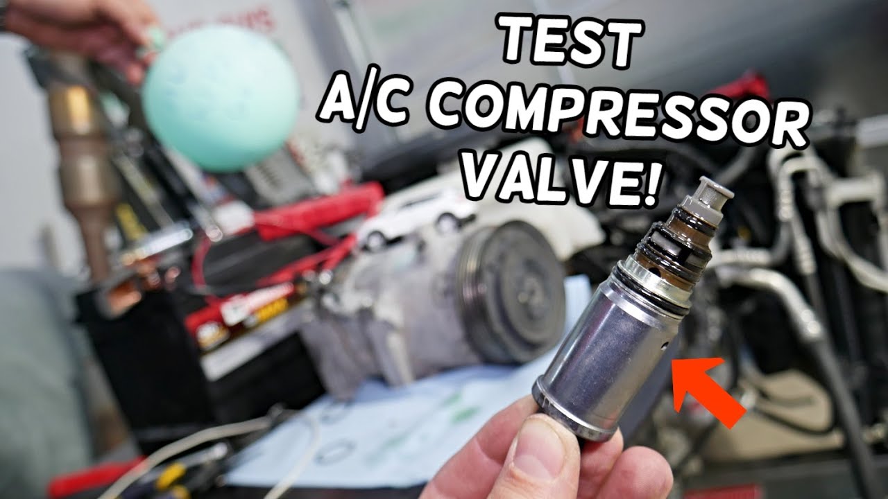 HOW TO TEST AC COMPRESSOR VALVE ON HYUNDAI SANTA FE, AC FIX
