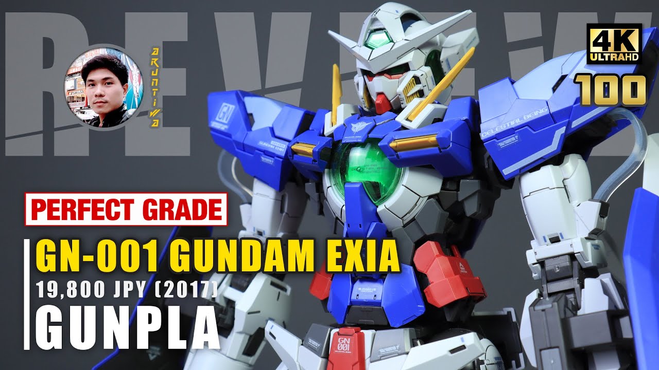 รีวิวกันพลา PG 1/60 GUNDAM EXIA - 2017 - [ GUNPLA REVIEWS ]