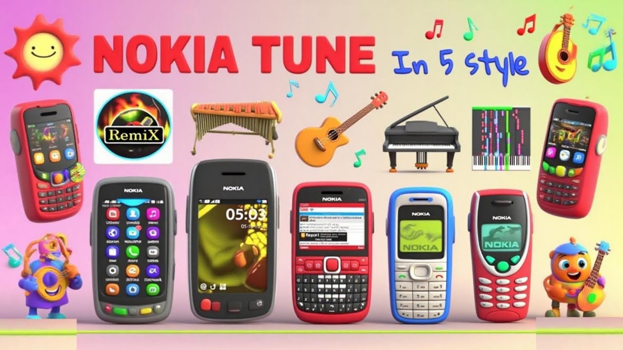 NOKIA TUNE In 5 different style