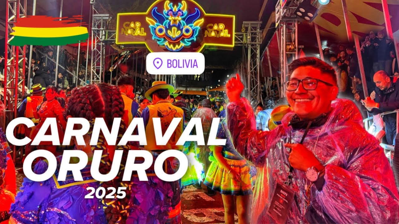 CARNAVAL de ORURO, BOLIVIA 2025 | UNO de los MEJORES CARNAVALES del MUNDO 🎊🇧🇴