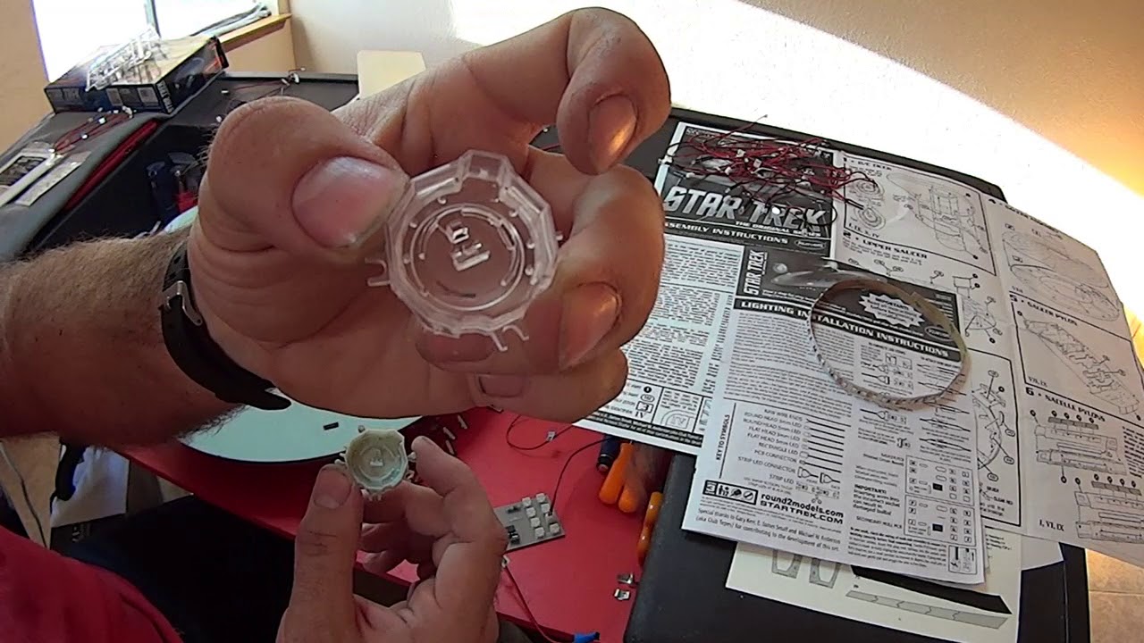 Star Trek TOS 1/350 Enterprise Build Episode 2