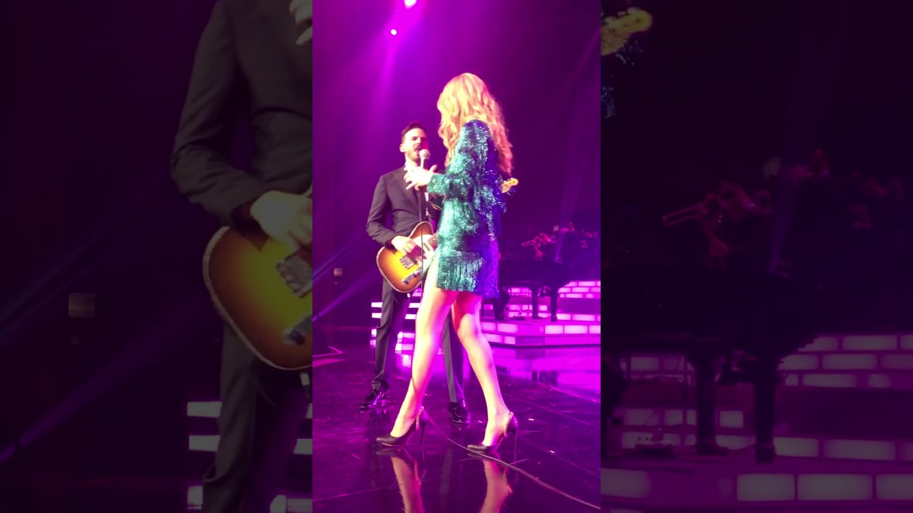 Céline Dion: Kiss; Purple Rain; Love Can Move Mountains and River Deep Mountain High.