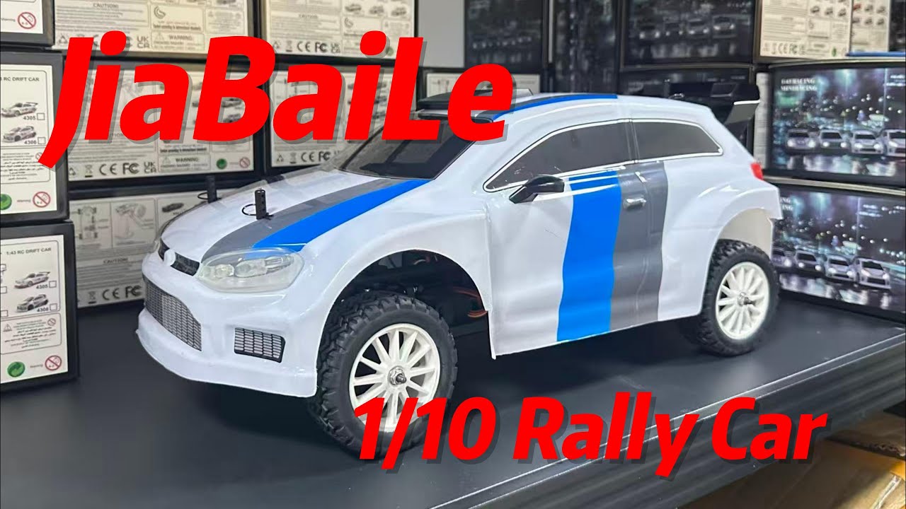 Watch This RC Rally Car Drift & Race Like Crazy! Jiabaile 1/10!!