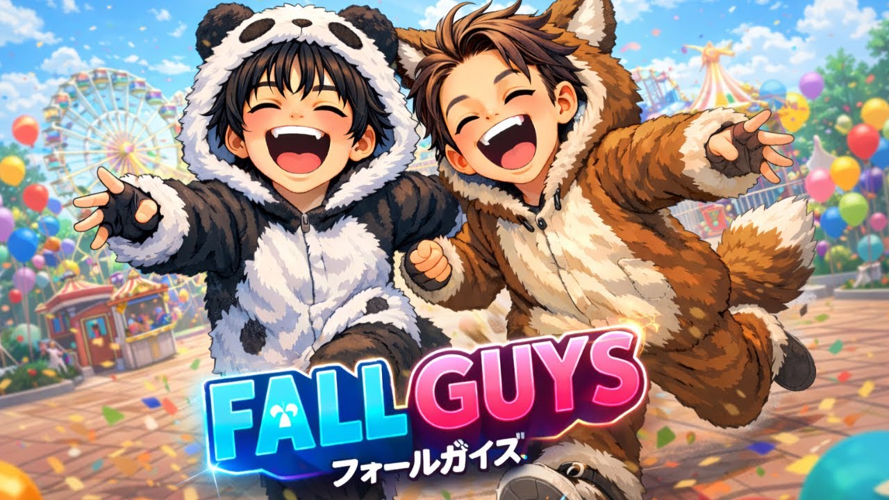 1. 【FALL GUYS】with いっくん