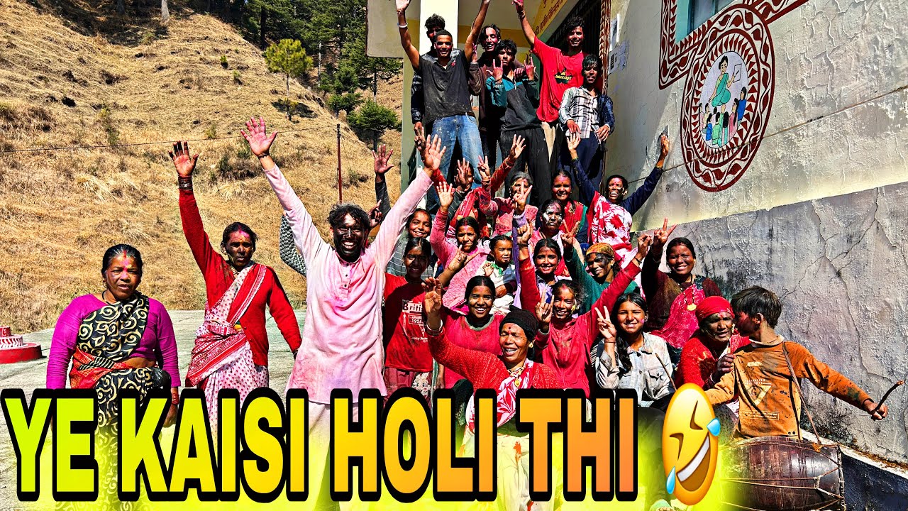 LAST DAY OF HOLI || MUKESHVLOGS ||