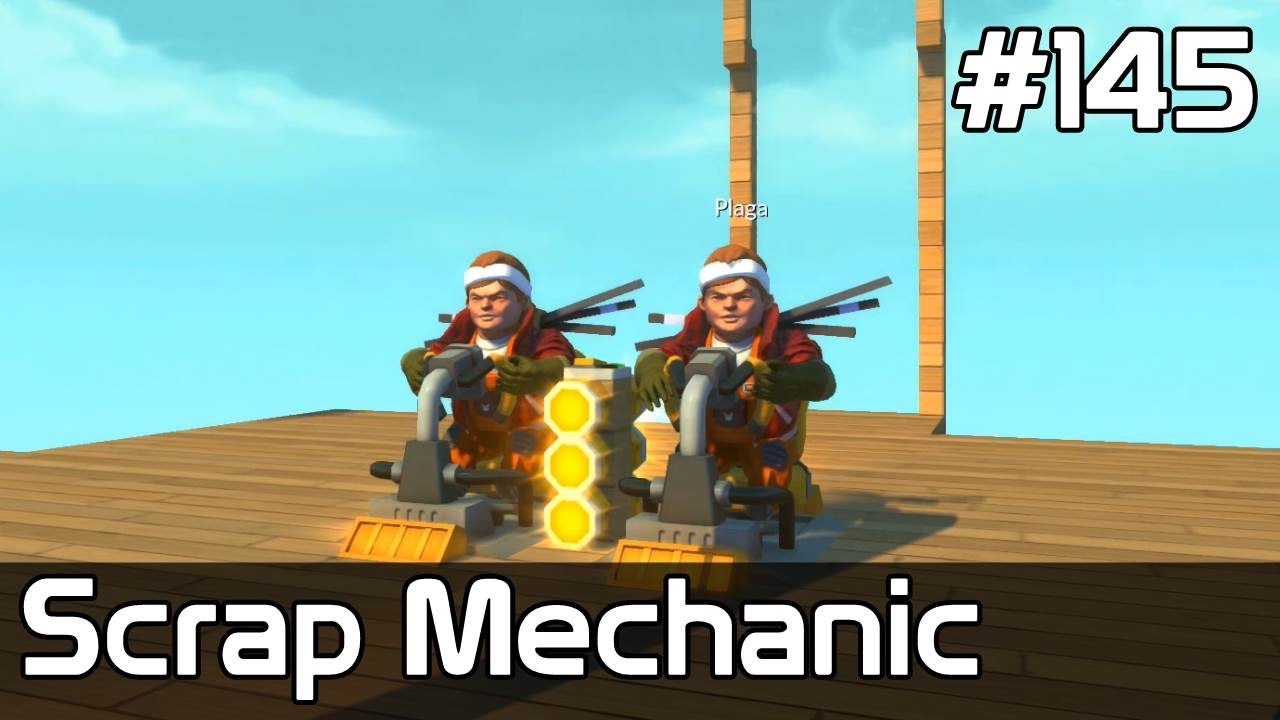 Scrap Mechanic Po Polsku [#145] POWIETRZNE Konstrukcje /z Plaga