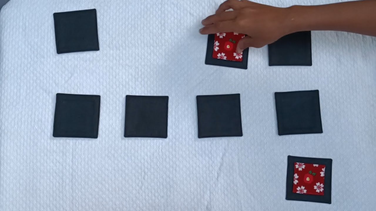 How to Make a Fabric Memory Game | DIY