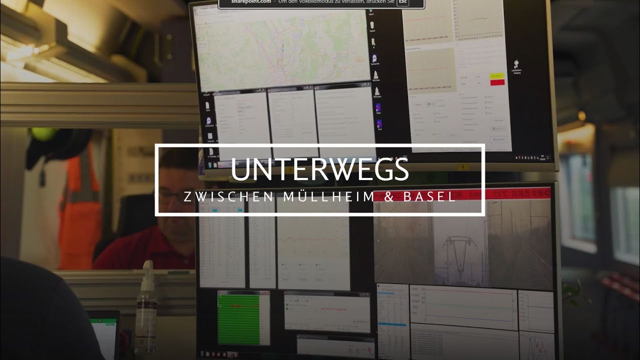 Unterwegs zwischen M&uuml;llheim und Basel | Neubaustrecke M&uuml;llheim &ndash; Auggen im Test | Folge 6