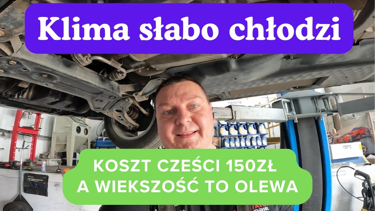 Fabia klima działa ale słabo jak to naprawić