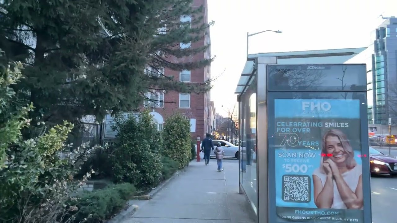 Ascan Ave to Queens Blvd to 71st Ave, Forest Hills, NY 