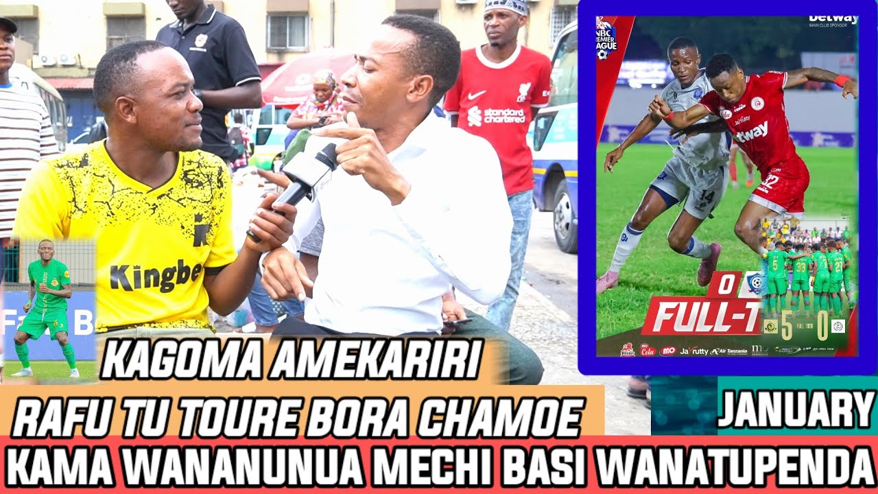 JANUARY|KAGOMA ANALINDWA NA MAREFA|YANGA WAKITUKABA JUU TU TUMEISHA|KAMA WANANUNUA MECHI WANATUPENDA
