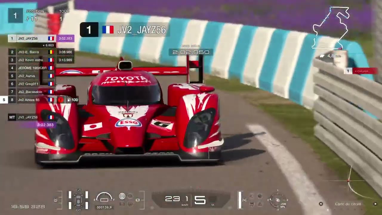 Gran Turismo 7_JV2 Racing cup poule 2 manche 13 [Sainte Croix piste C] Gr1