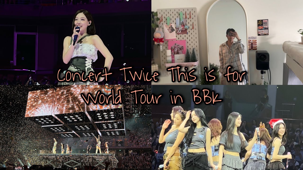ไปคอนเสิร์ตTwice in bbk แต่งห้องด้วยบั้ม เตรียมของเก็บกระเป๋ากัน