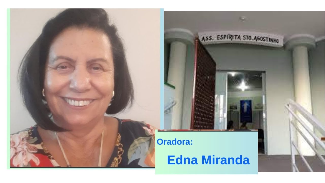 🗓 09/11/2025 (domingo) Tema: "Missões dos Espíritos e Provas Voluntárias" 🗣Oradora: Edna Miranda➡