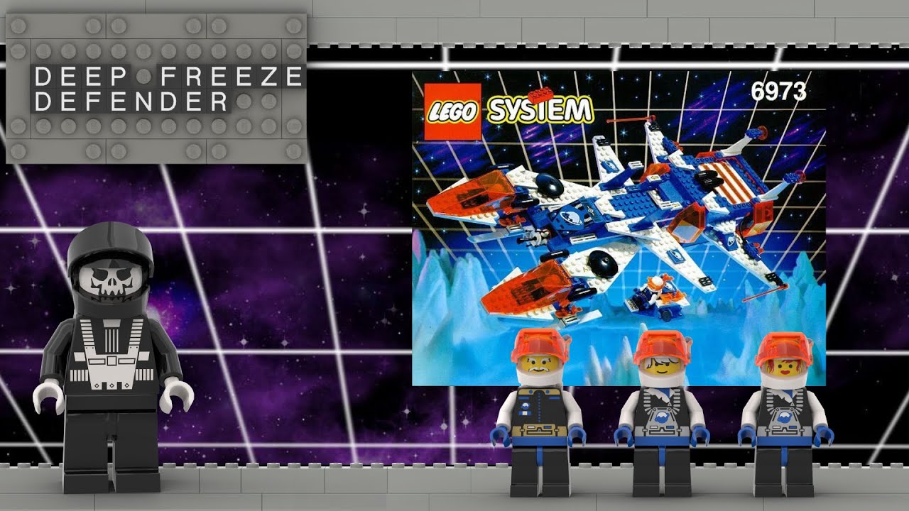 Lego Space Ice Planet 2002  6973 Deep Freeze Defender RECENZJA