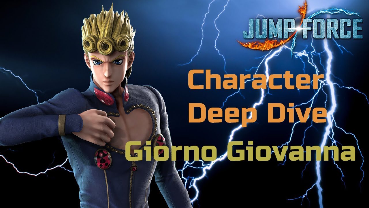 Giorno Giovanna || Character DEEP DIVE || Jump Force Character Guide