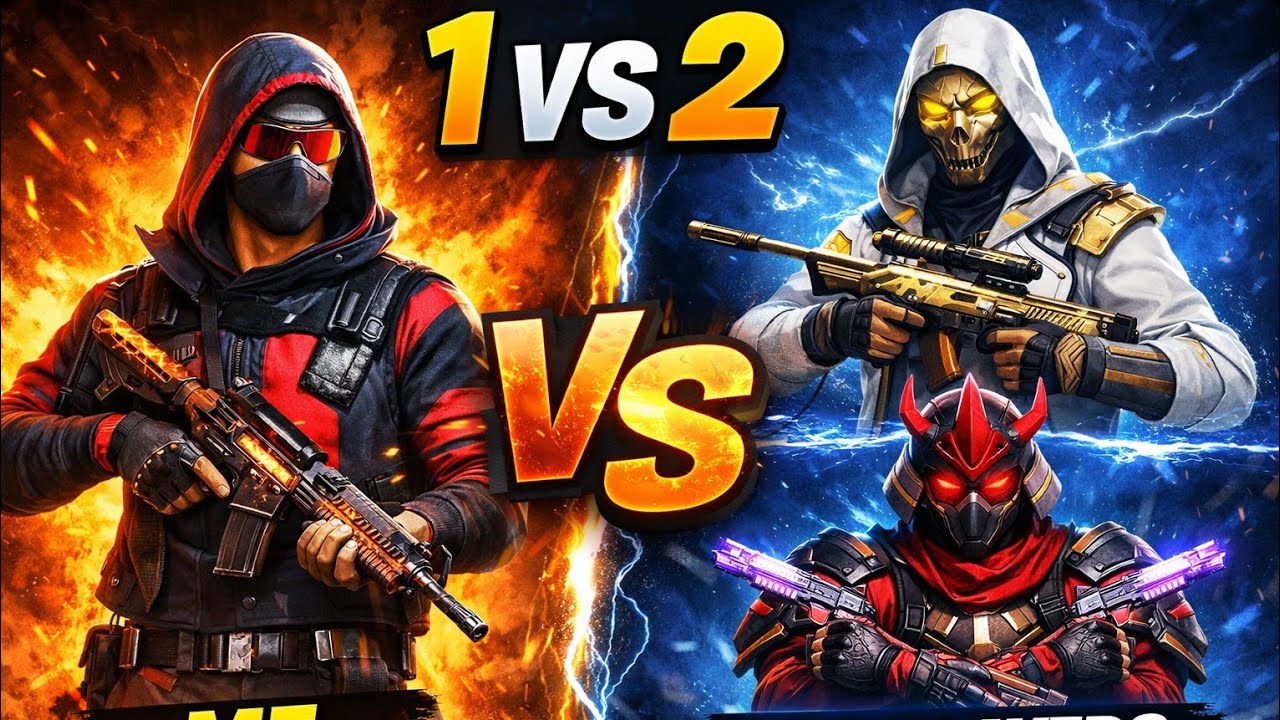 Free fire Duo vs squad and br gameplay #freefire 
