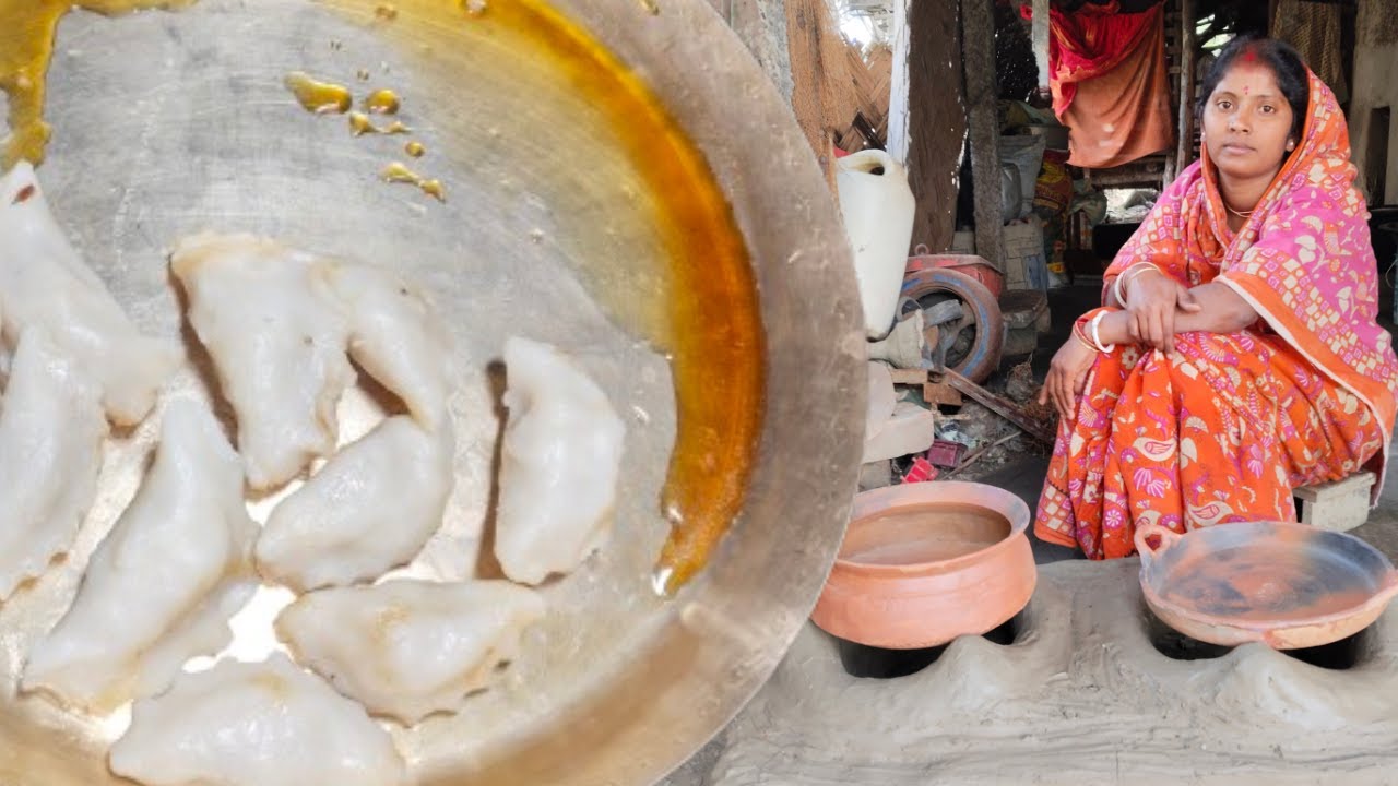 খেজুর গুরু দিয়ে নারকেলের পিঠা 🍯🥥 | শীতের ঐতিহ্যবাহী গ্রাম্য পিঠা | Purna Radha Sundarban Village
