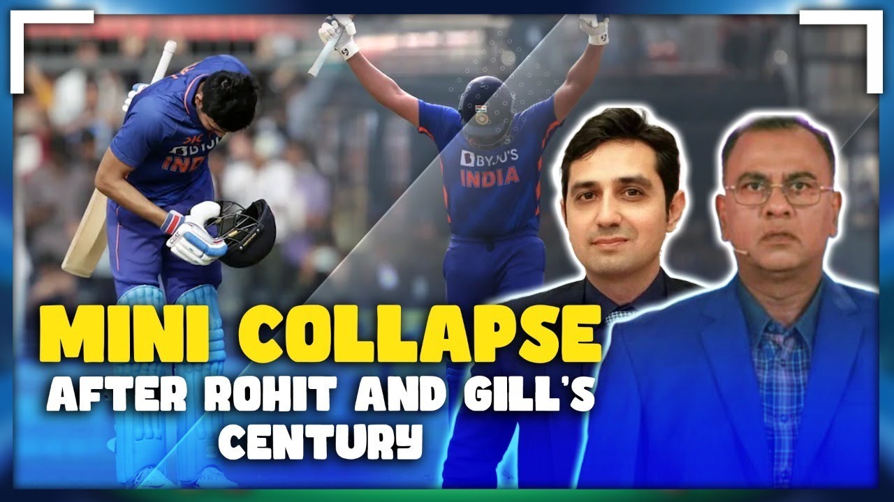 Mini Collapse After Rohit and Gill's Century | Basit Ali Show